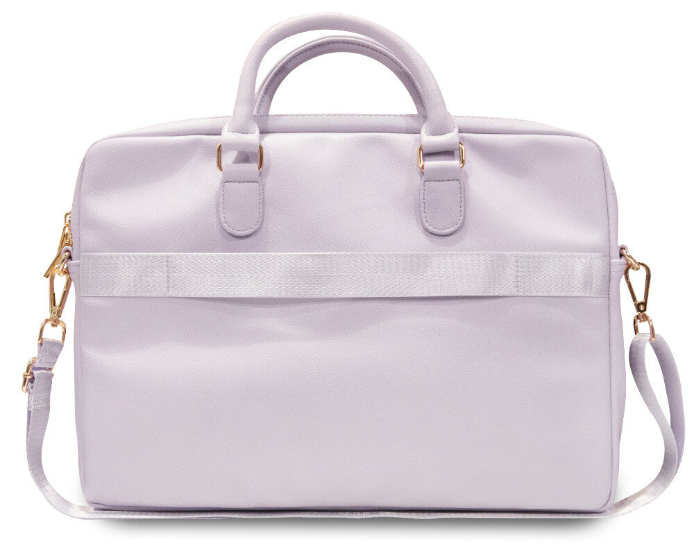 Torba na laptopa GUESS Triangle 4G elegancja styl ochrona laptop zamek podroze