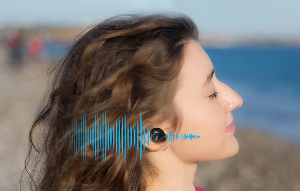 Słuchawki dokanałowe QCY HT07 redukcja szumow anc tryby muzyka 