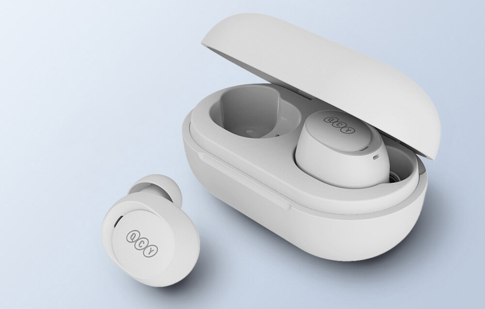 Słuchawki douszne QCY T27 bluetooth lacznosc pobor energa stabilnosc