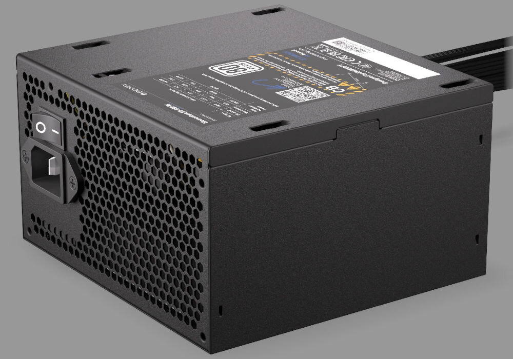 Zasilacz ENDORFY Elementum E5 550W 80 Plus w trosce o bezpieczeństwo, systemy ochrony, OVP, UVP, SCP, OPP, SIP, natychmiastowe wyłączenie zasilania w razie wystąpienia nieprawidłowości,
					produkt na szarym tle