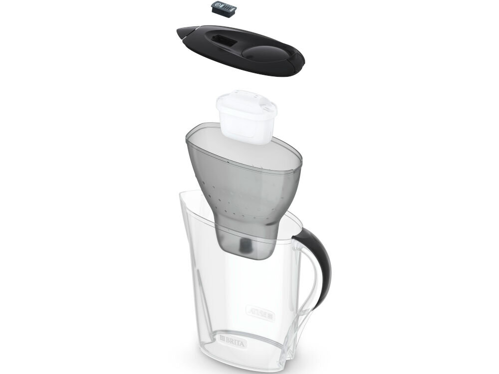 Dzbanek filtrujący BRITA Marella Szary + 3 wkłady Maxtra Pro Pure Performance aktywne uczestnictwo w globalnych działaniach filtry zmniejszenie ilości odpadów praktyczne rozwiązanie realny wpływ na planete zrównoważony rozwój ochrona zasobów naturalnych  