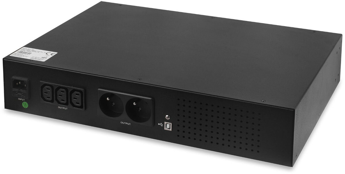 Zasilacz UPS VOLT  RackUPS 2000VA 1200W  napięcie typu czysty sinus 