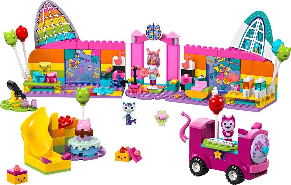 LEGO 10797 Gabby-s Dollhouse Sala balowa Gabi autobus 