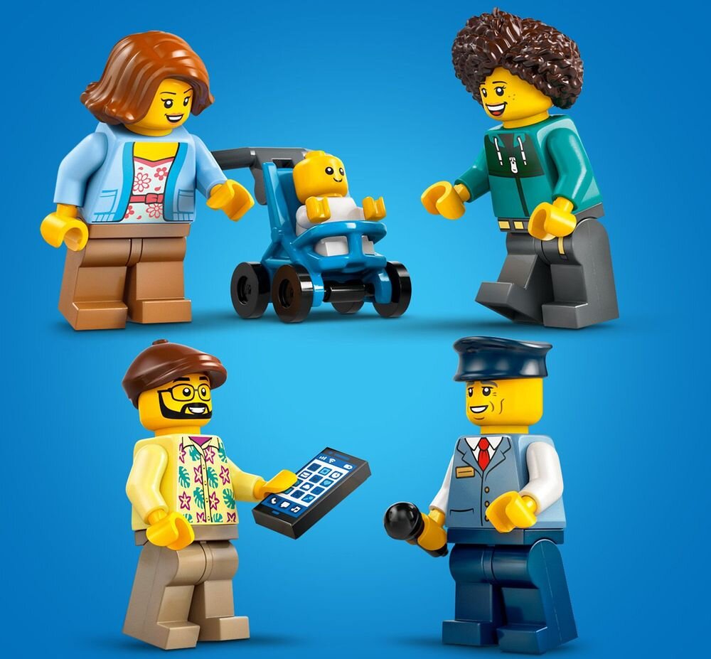 LEGO 60407 City Czerwony, piętrowy autokar prezent 