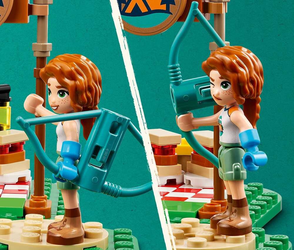 LEGO 42622 Friends Strzelnica na letnim obozie łuczniczym  zabawa