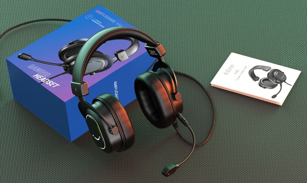 Słuchawki FIFINE AmpliGame H6 zestaw