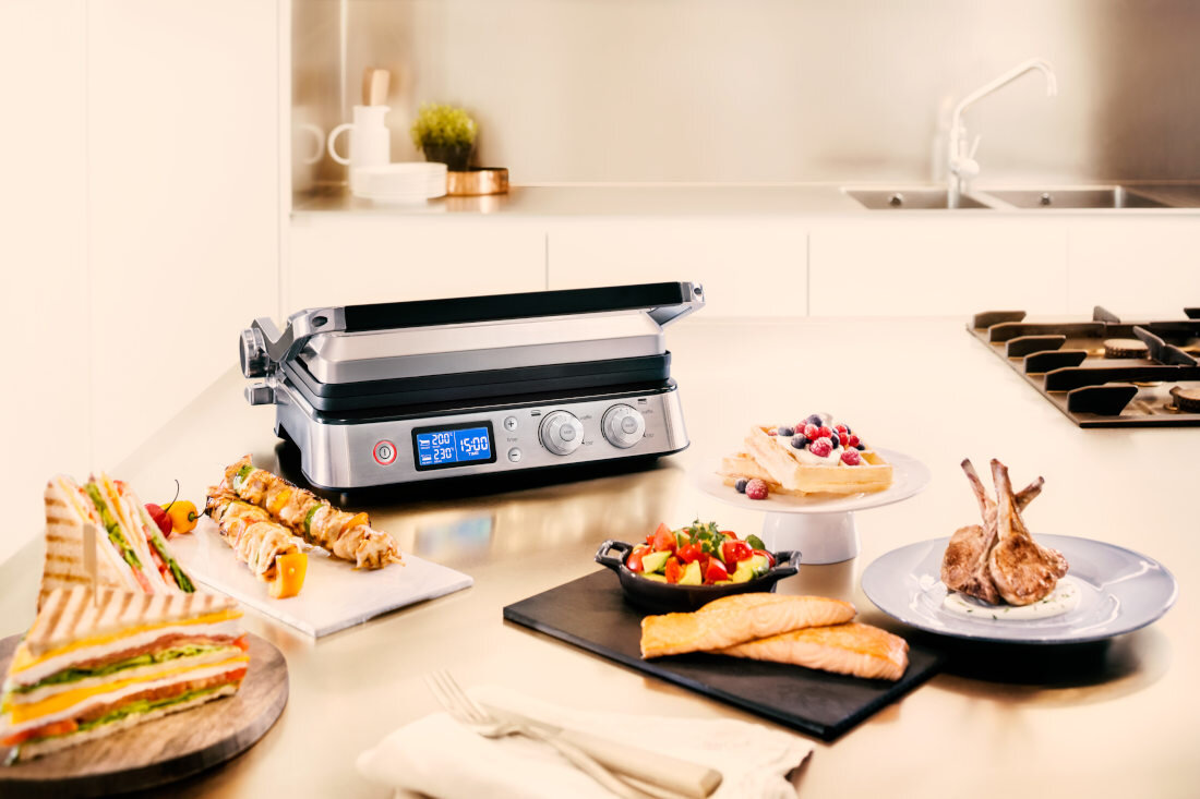 BRAUN MultiGrill 9 CG9043 Чорний 3 режими відкритий напіввідкритий закритий велика поверхня два типи страв