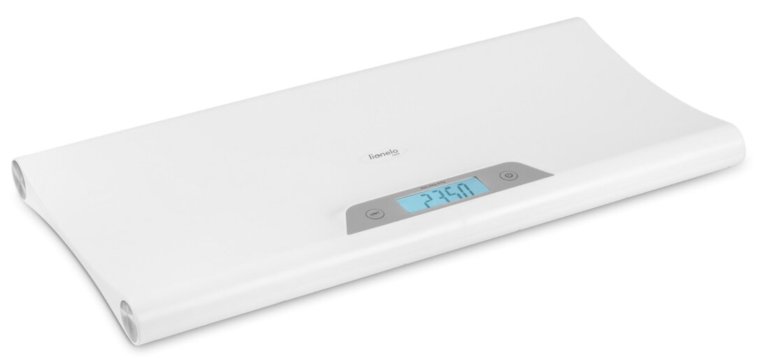 Waga LIONELO Babybalance White monitorowanie rozwój dziecko ważenie pomiar Maksymalne obciążenie