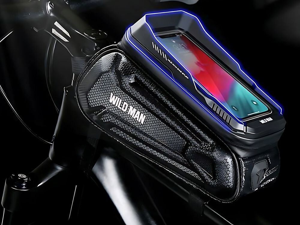 Etui/sakwa na bagażnik rowerowy WILDMAN XT5 nawigacja funkcjonalny komfort