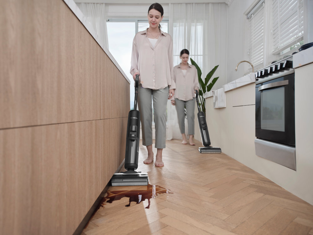 Odkurzacz piorący TINECO Floor One S6 Flashdry Pet System FlashDry błyskawiczne suszenie  temperatura czas