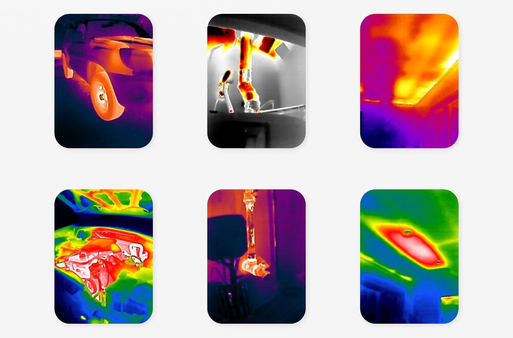 Kamera termowizyjna SEEK THERMAL Nano pomiary 