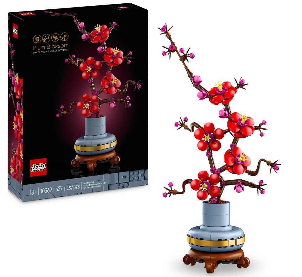 LEGO 10369 ICONS Kwiat śliwy Zestaw 