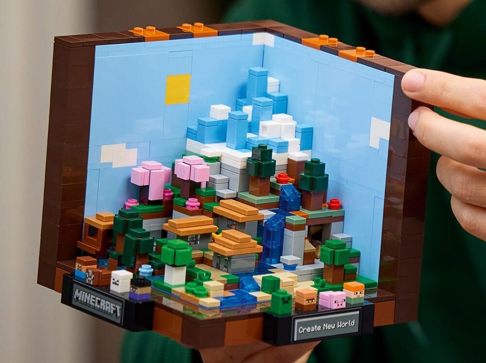 LEGO 21265 Minecraft Stół warsztatowy  gra 