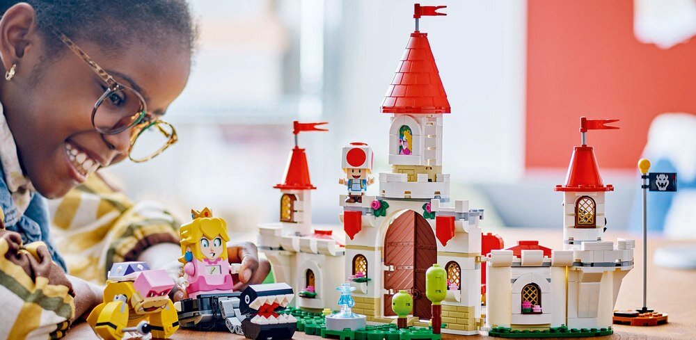 LEGO 71435 Super Mario Roy i bitwa na zamku Peach umiejętności 