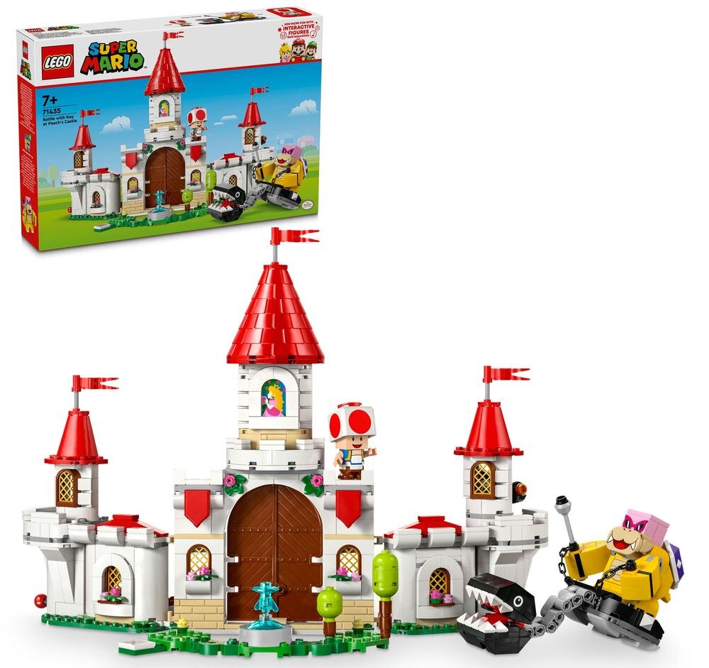 LEGO 71435 Super Mario Roy i bitwa na zamku Peach Zestaw 