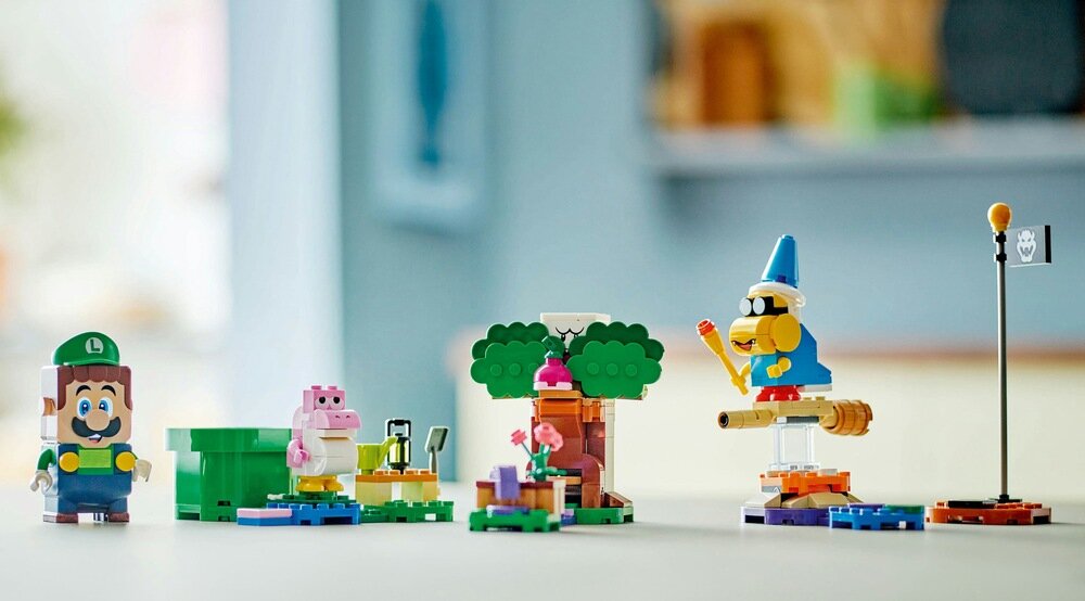 LEGO 71440 Super Mario Przygody z interaktywną figurką LEGO Luigi    opis