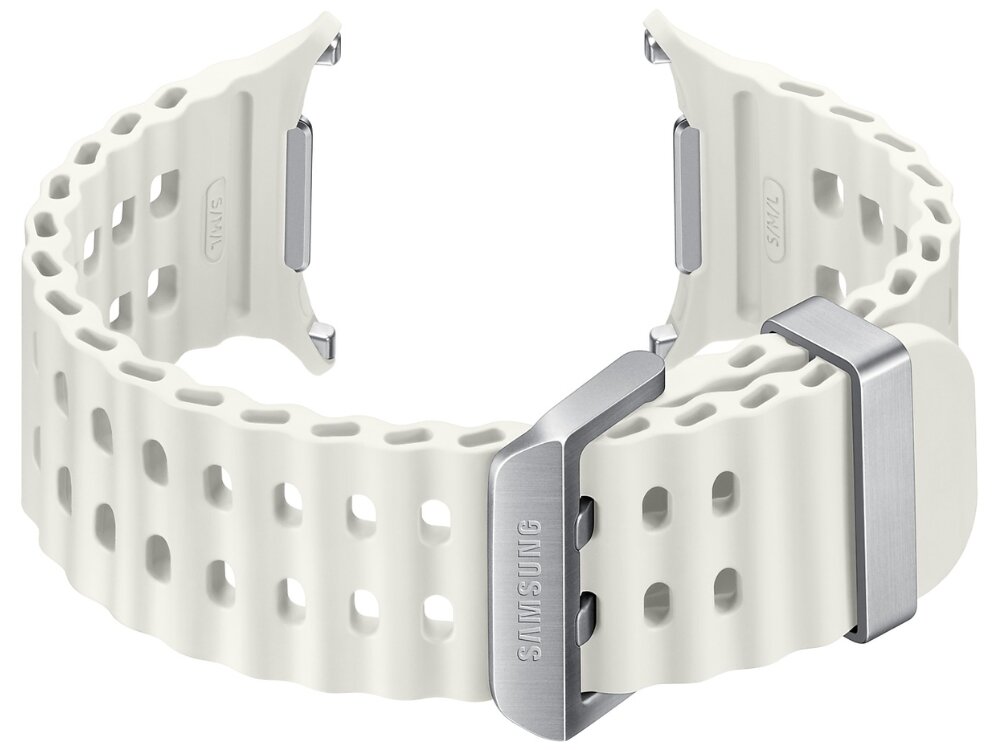 Pasek Samsung Marine Band
            pasek zapięty aktywności pływanie sporty wodne konstrukcja pofalowana tytanowa klamra