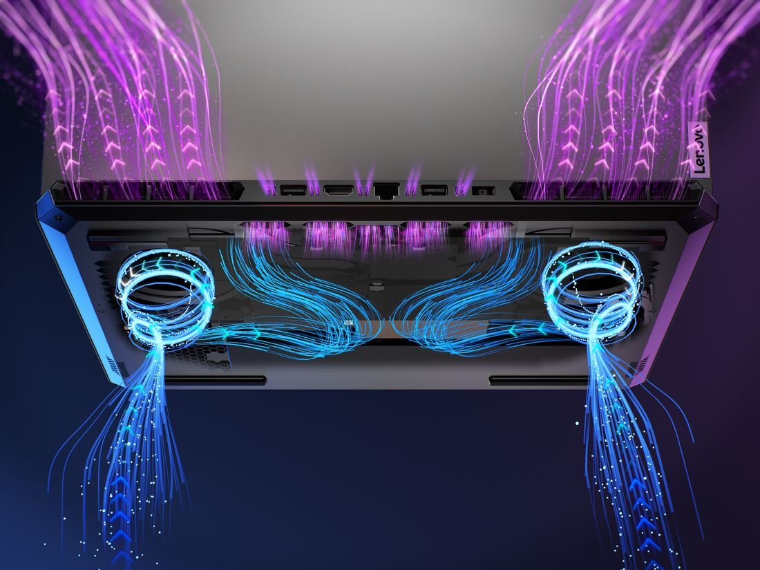 Laptop LENOVO LOQ 15IAX9 - HyperChamber Cooling 