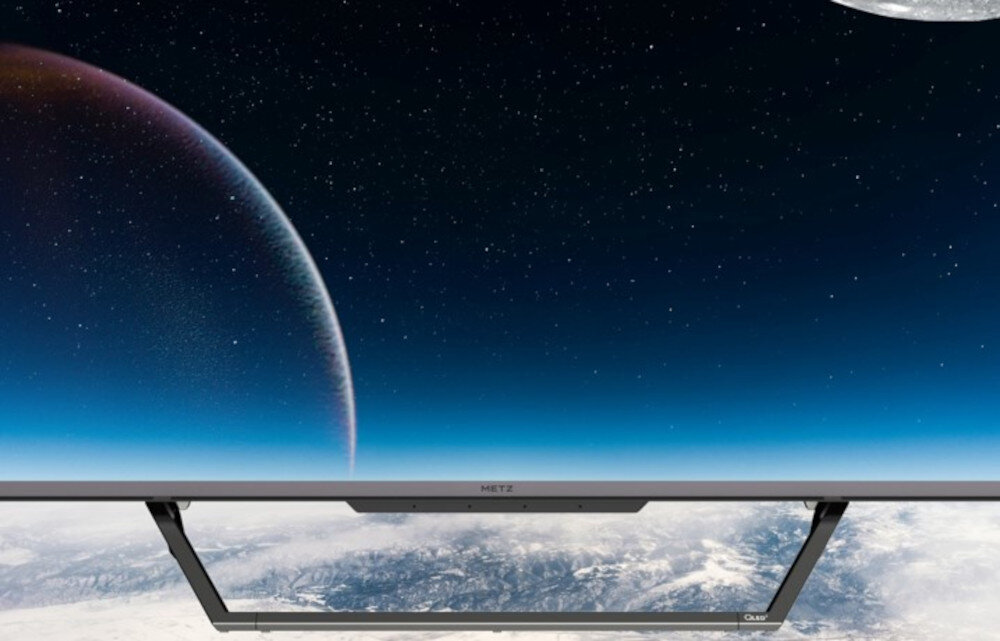 Telewizor METZ 75MQD7500Z - Lekka i stabilna podstawa