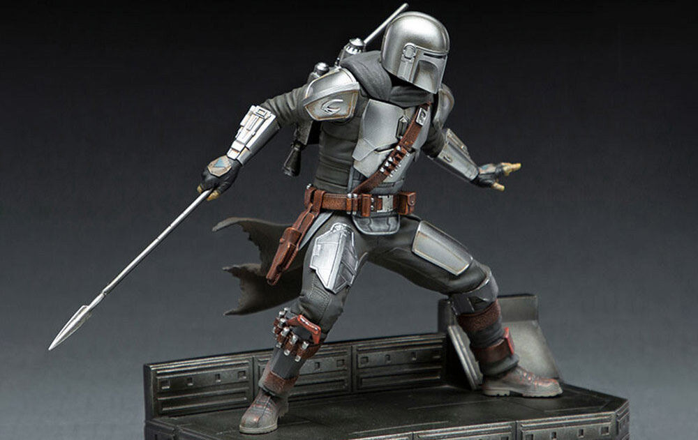Figurka IRON STUDIOS Star Wars - The Mandalorian Statue Art Scale 1/10 ręczne malowanie unikalny wyglad 