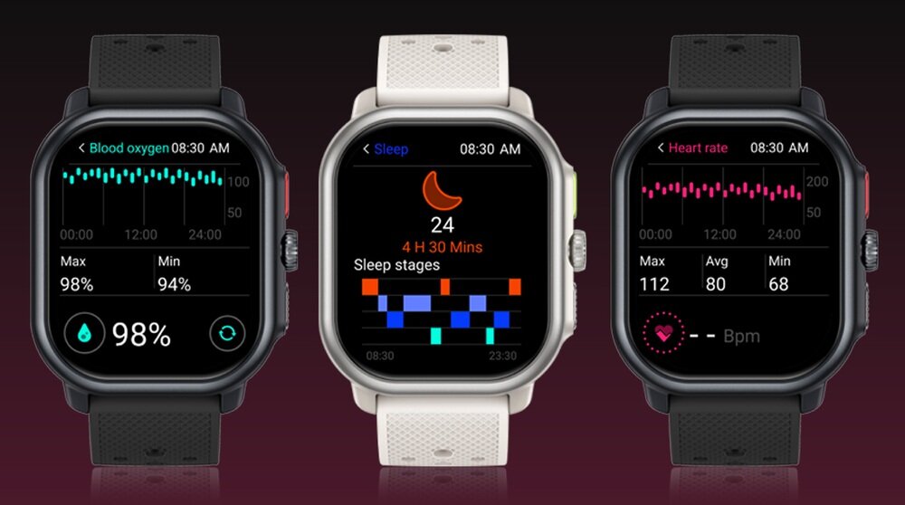 Smartwatch ZEBLAZE Beyond 3 Pro zdrowie 