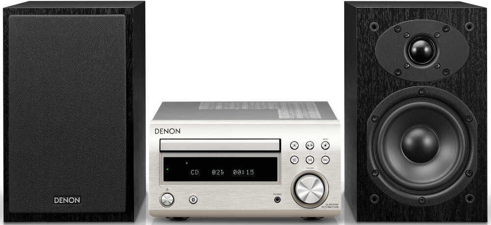 Wieża DENON D-M41 DAB+ - Dedykowane głośniki SC-M41