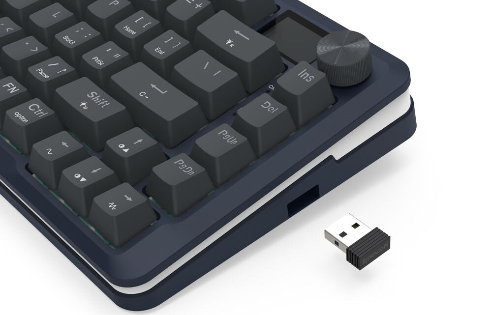 Klawiatura REDRAGON K708-RGB-PRO FLEKACT kompatybilna z systemami operacyjnymi
					Windows MacOS Linux, produkt na białym tle
