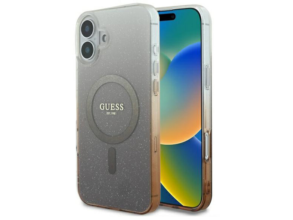Etui Guess IML Glitter Gradient  MagSafe
                pokrowiec case etui