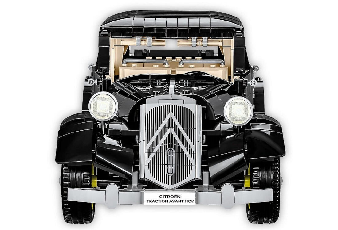 Klocki plastikowe COBI Cars Citroen Traction Avant 11CV 1938 COBI-24337 motoryzacja Wysokie walory estetyczne pasjonat
