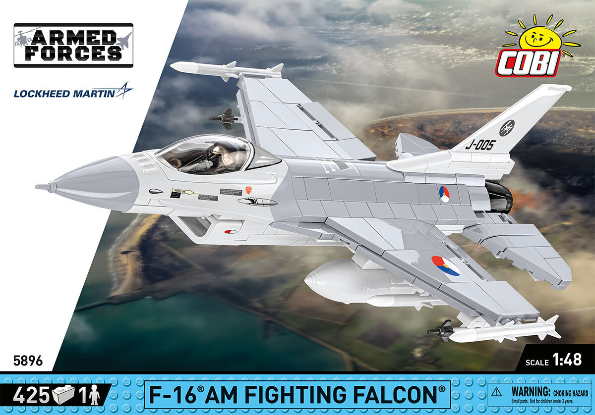 Klocki plastikowe COBI Armed Forces F-16AM Fighting Falcon COBI-5896 - Kompatybilność i bezpieczeństwo