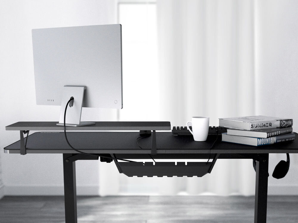 Biurko COUGAR E-Star 120 Czarny pionowa niezależna podstawa monitora