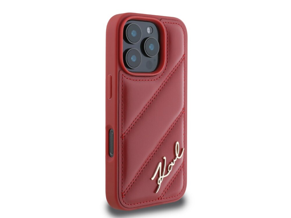 Etui KARL LAGERFELD Quilted Signature
            przeszycia minimalizm logo estetyka