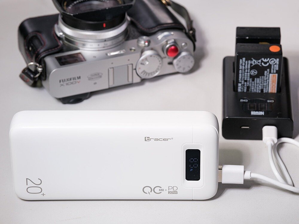 Powerbank TRACER Voltx 20000 mAh PD+QC3.0 22.5 W opis