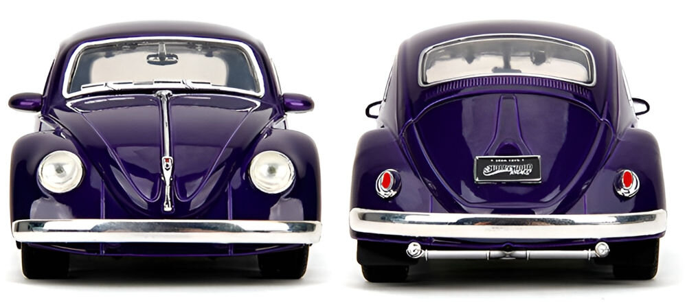 Samochód JADA TOYS Wednesday Volkswagen Beetle 253255076 do ekspozycji na półce lub w gablocie z bezpiecznych materiałów dla dzieci powyżej 8 roku życia 