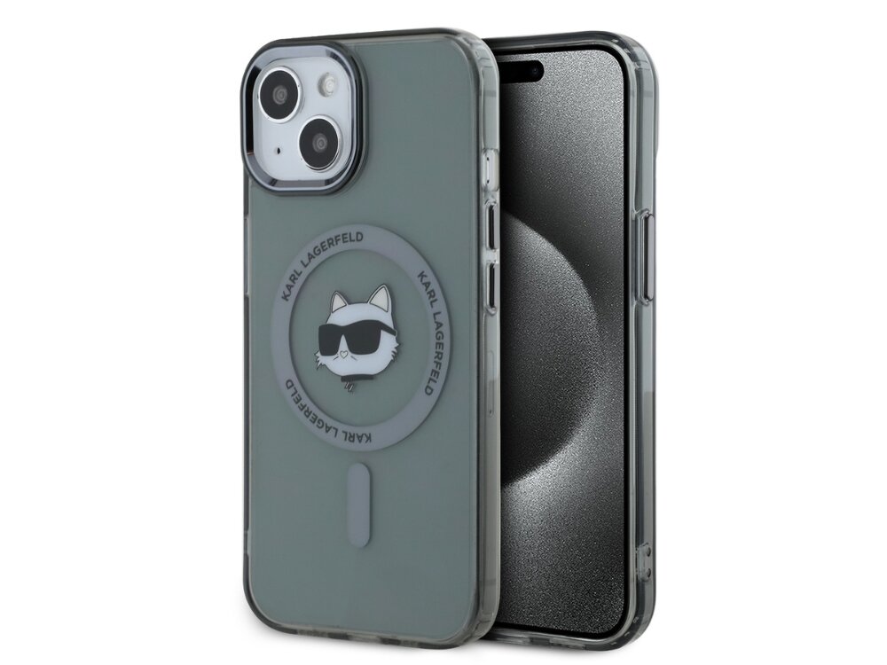 Etui KARL LAGERFELD IML Metal Choupette Head MagSafe
etui krawędzie akcesoria bezpieczeństwo
