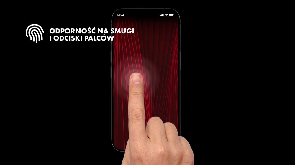 Szkło hartowane HAMMER GLASS Corning  powłoka 