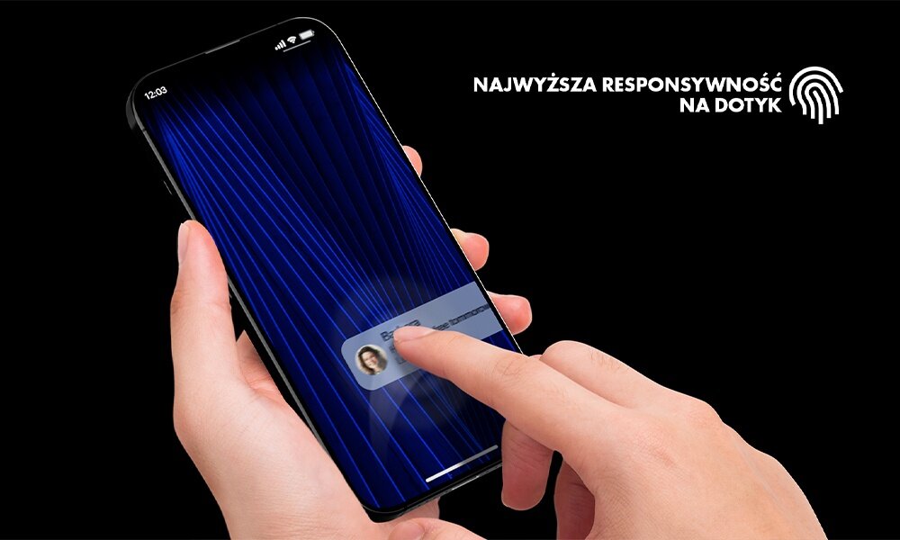 Szkło szafirowe HAMMER GLASS Sapphire Superior  responsywność  