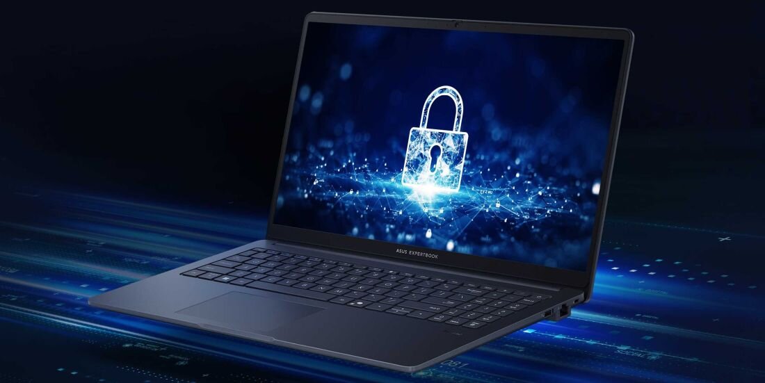 Laptop ExpertBook B1 B1503 - Ochrona danych i urządzenia 