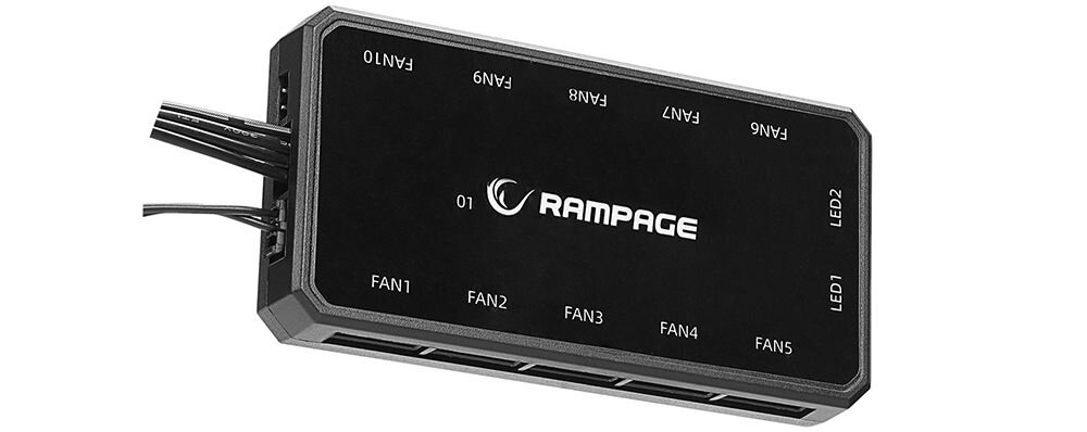 RAMPAGE Coolwind F3 Chłodzenie procesora CPU 3 wentylatory 120mm ARGB + kontroler kompatybilny z wieloma procesorami Intel AMD wiele konfiguracji komputerowych wysoka jakośc chłodzenia skuteczna wentylacja dla entuzjastów gier profesjonalni użytkownicy komputerowi 