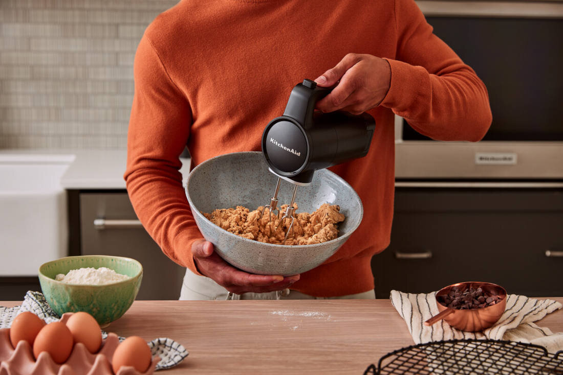 Mikser KITCHENAID 5KHMR762BM + bateria wolnostojąca konstrukcja Długi czas pracy swoboda przygotowywanie