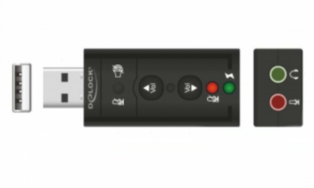 DELOCK USB Sound Adapter 7.1 usb