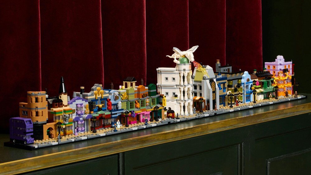LEGO 76444 Harry Potter Magiczne sklepy na Ulicy Pokątnej   kv lifestyle początek opisu sekcja nagłówkowa