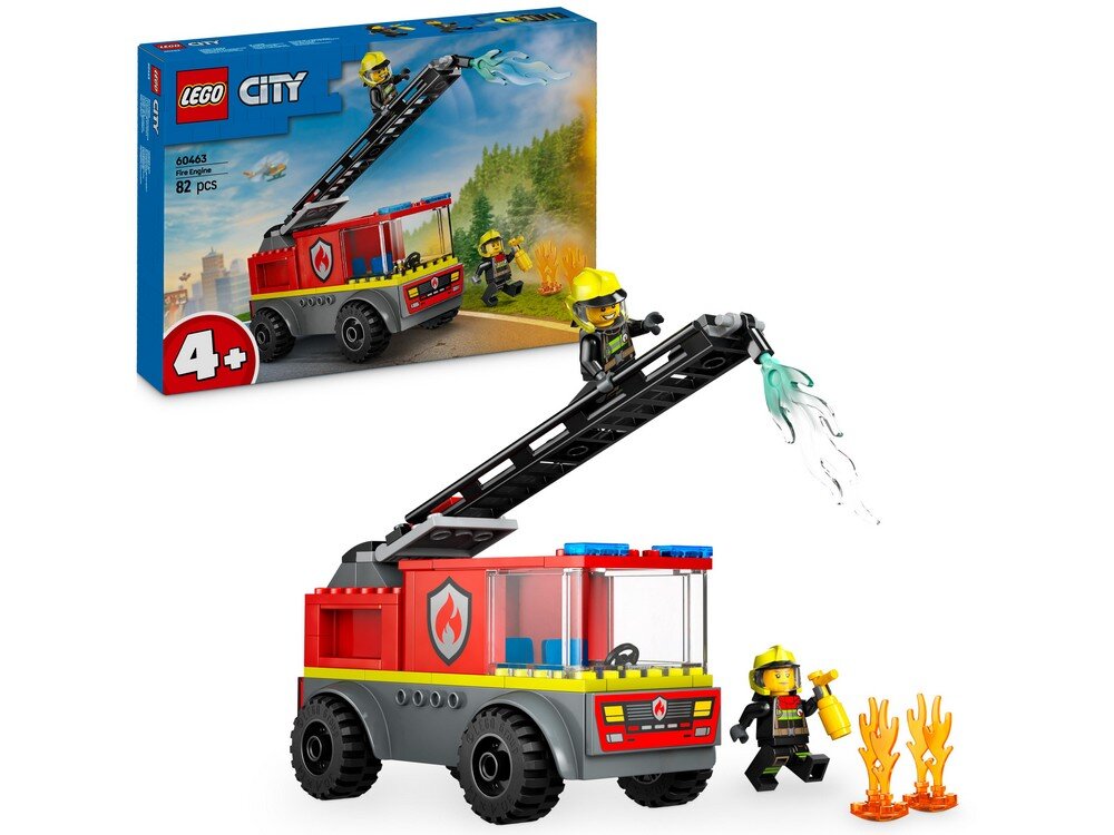 LEGO 60463 City Wóz strażacki z drabiną Zestaw pudełko  