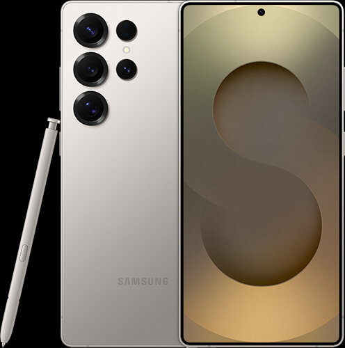 Szary Galaxy S25 Ultra z rysikiem S Pen dostępny w Media Expert