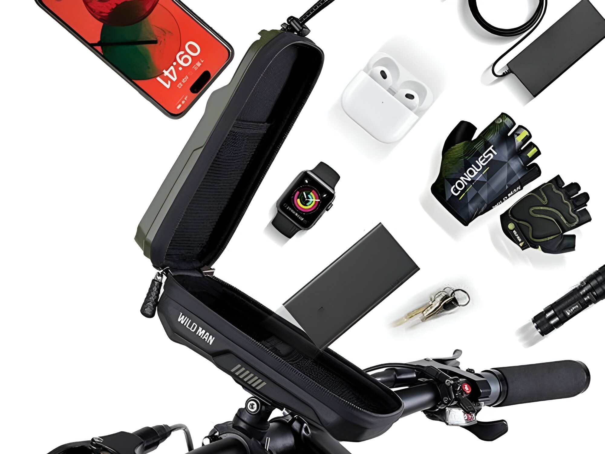 Torba rowerowa WILDMAN GX330
            torba rowerowa i inne rzeczy komora klucze portfel przegrody zawartość