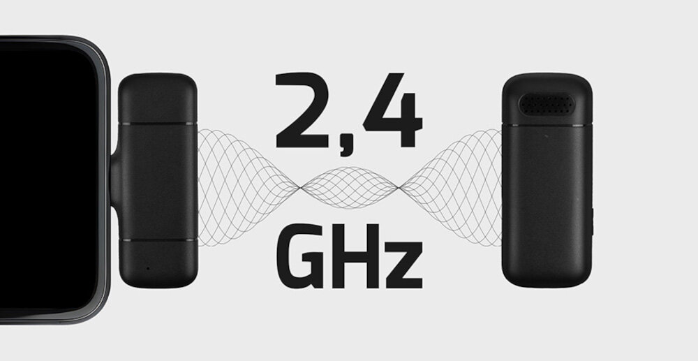 Mikrofon NATEC Hopper NMI-2256 (2 szt.) - Jeszcze więcej możliwości, do 30 metrów zasięgu