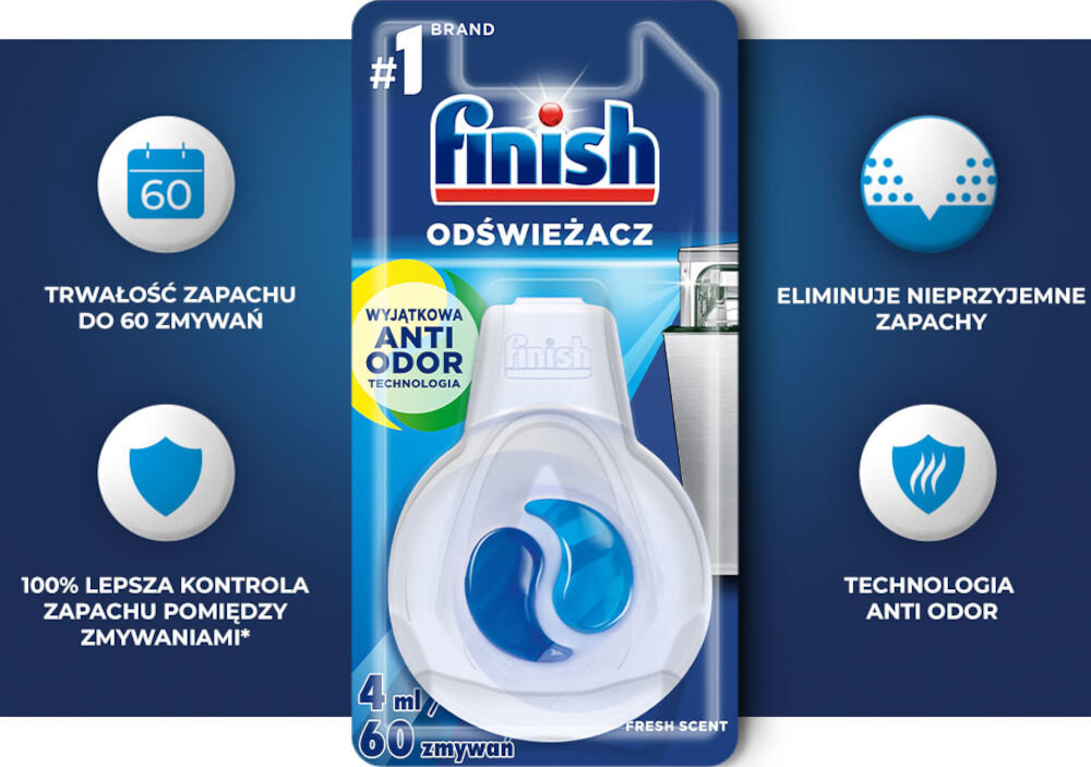 Odświeżacz do zmywarek FINISH Powiew świeżości zapach zmywarka