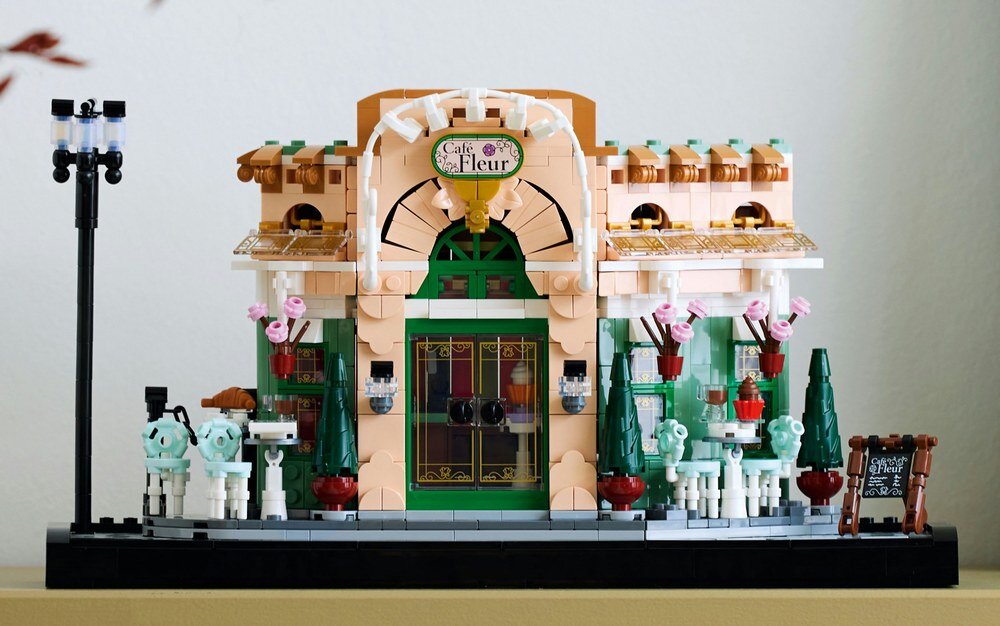 LEGO 10362 ICONS Francuska kawiarenka kv początek opisu