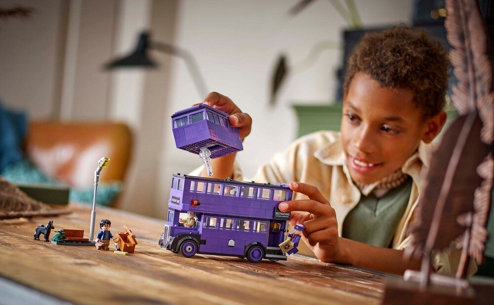 LEGO 76446 Harry Potter Przygoda na pokładzie Błędnego Rycerza odgrywanie scen prezent  