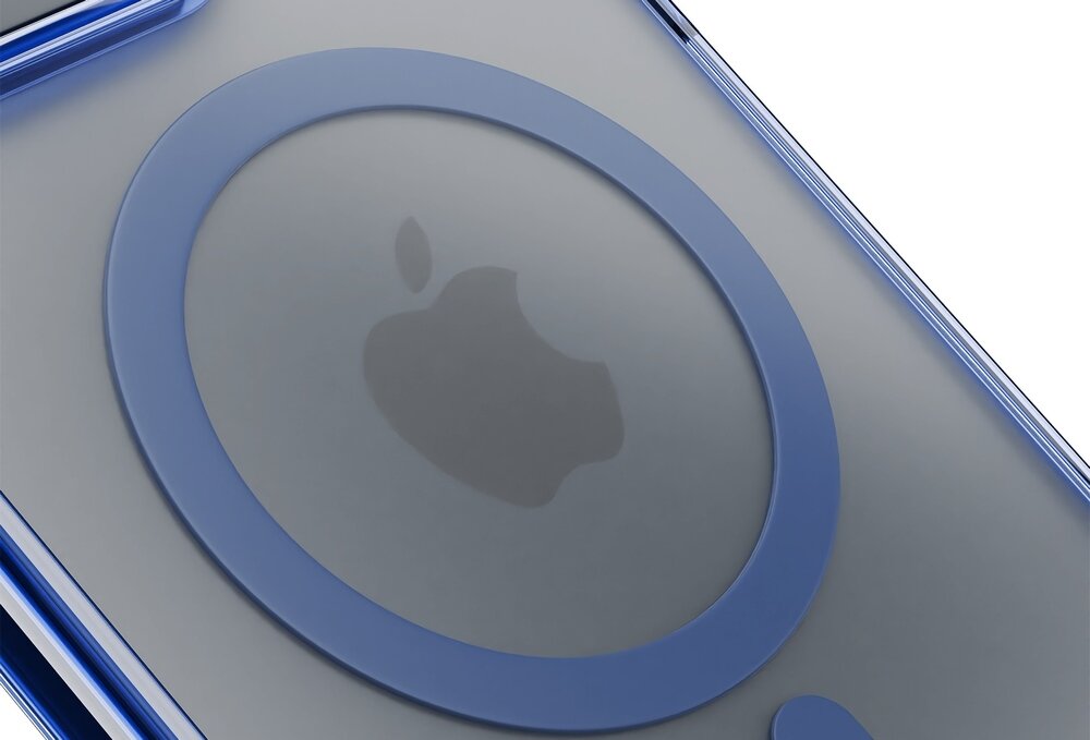 Etui 3MK Frosty MagCase do Apple iPhone 16e Niebieski  wizualizacja odporności  